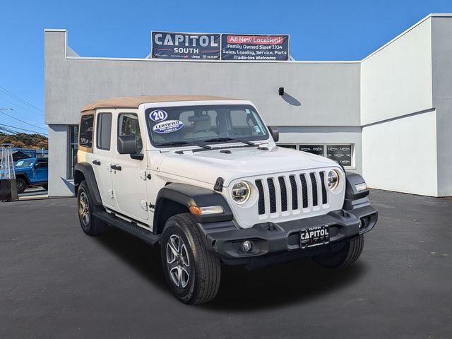 2020 Jeep Wrangler Unlimited Black and Tan