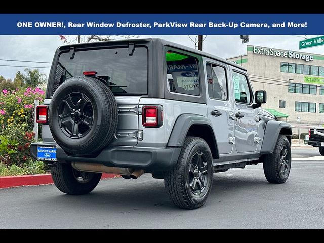 2020 Jeep Wrangler Unlimited Sport S