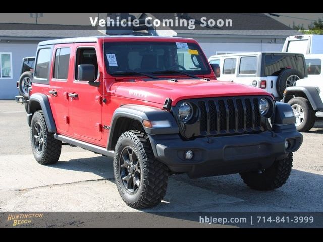 2020 Jeep Wrangler Unlimited Willys