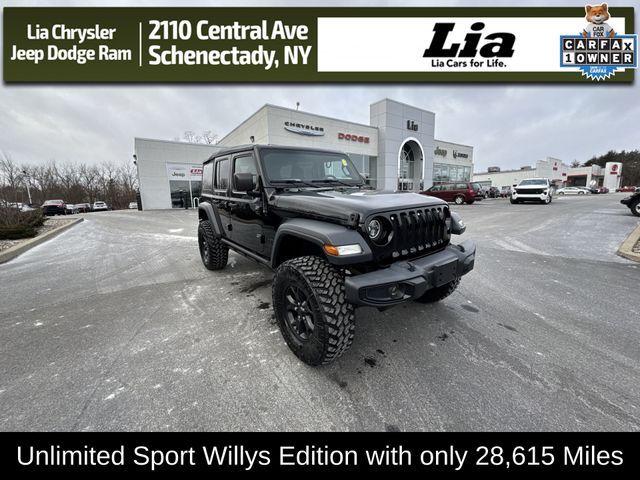 2020 Jeep Wrangler Unlimited Willys Sport