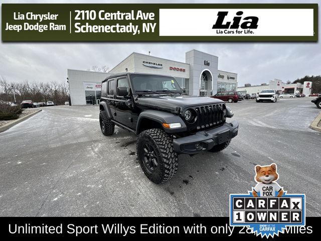 2020 Jeep Wrangler Unlimited Willys Sport