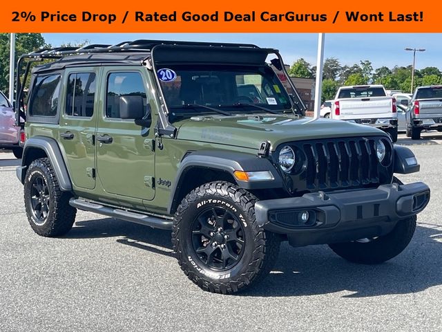 2020 Jeep Wrangler Unlimited Willys Sport