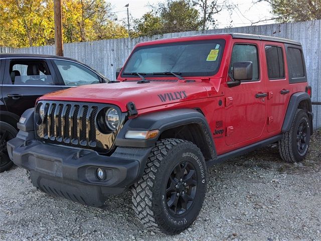 2020 Jeep Wrangler Unlimited Willys