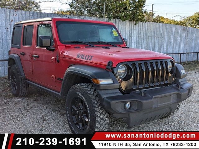 2020 Jeep Wrangler Unlimited Willys