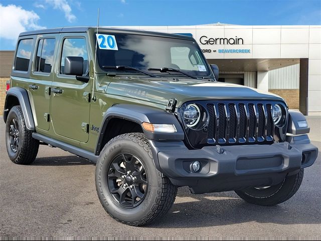 2020 Jeep Wrangler Unlimited Willys