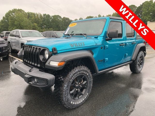 2020 Jeep Wrangler Unlimited Willys Sport