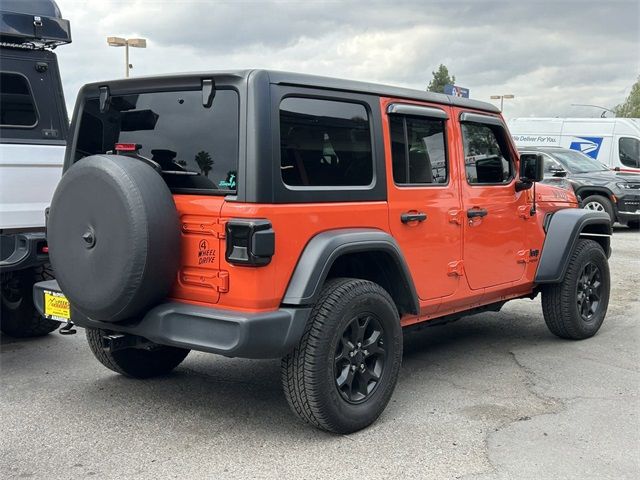 2020 Jeep Wrangler Unlimited Willys