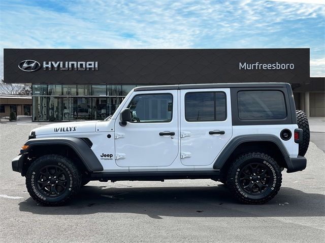 2020 Jeep Wrangler Unlimited Willys