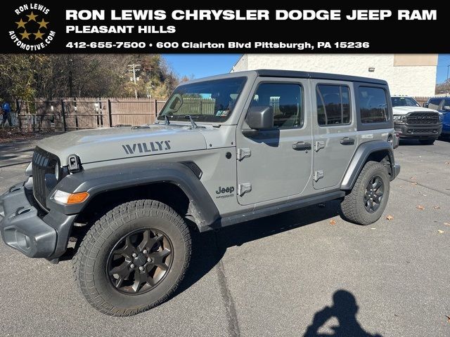 2020 Jeep Wrangler Unlimited Willys