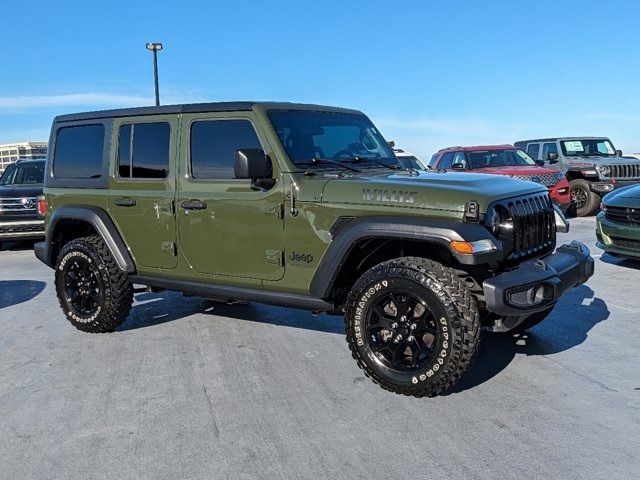 2020 Jeep Wrangler Unlimited Willys