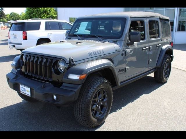 2020 Jeep Wrangler Unlimited Willys