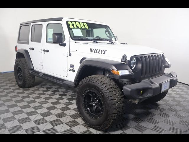 2020 Jeep Wrangler Unlimited Willys