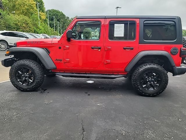 2020 Jeep Wrangler Unlimited Willys