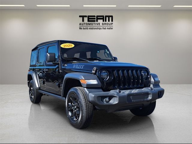 2020 Jeep Wrangler Unlimited Willys