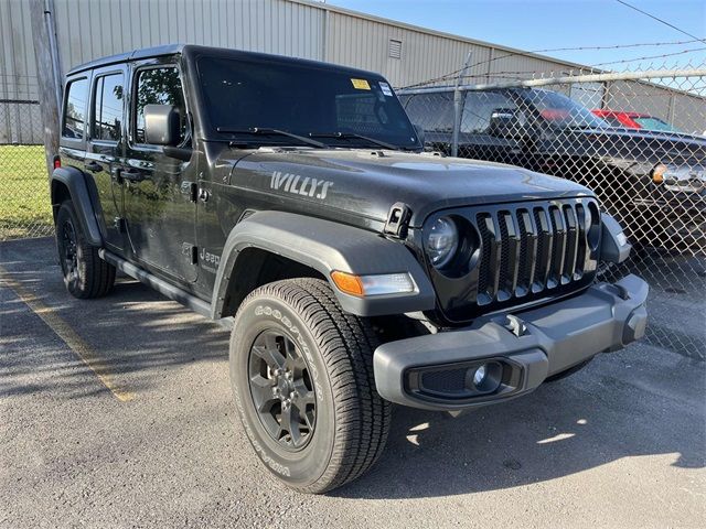 2020 Jeep Wrangler Unlimited Willys