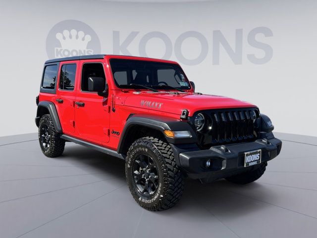 2020 Jeep Wrangler Unlimited Willys