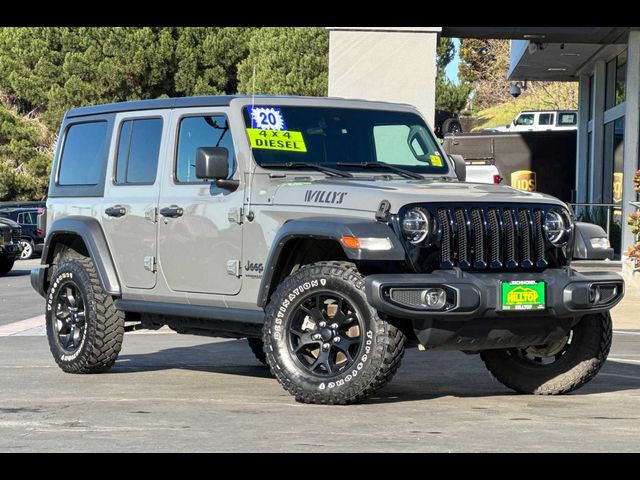 2020 Jeep Wrangler Unlimited Willys