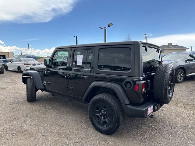 2020 Jeep Wrangler Unlimited Sport