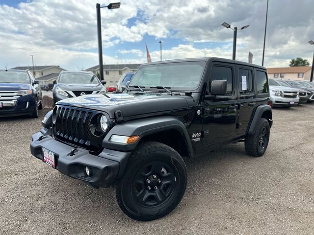 2020 Jeep Wrangler Unlimited Sport