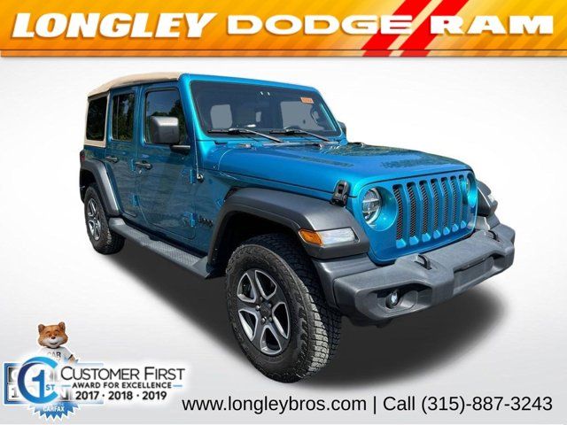 2020 Jeep Wrangler Unlimited Black and Tan