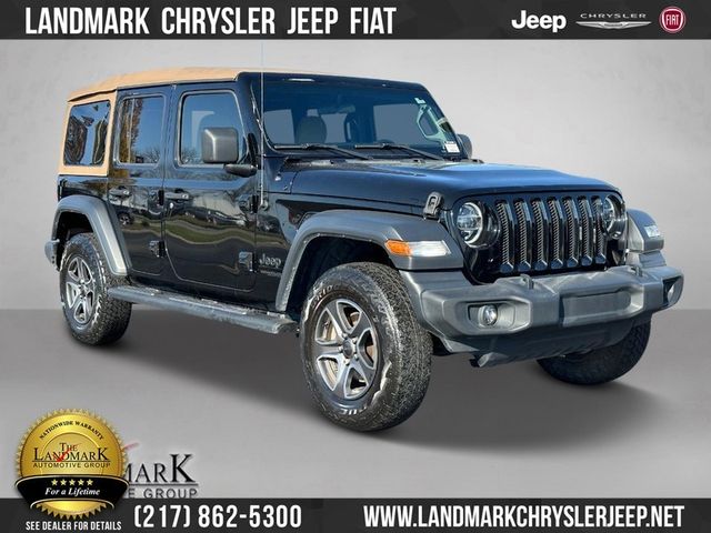 2020 Jeep Wrangler Unlimited Black and Tan