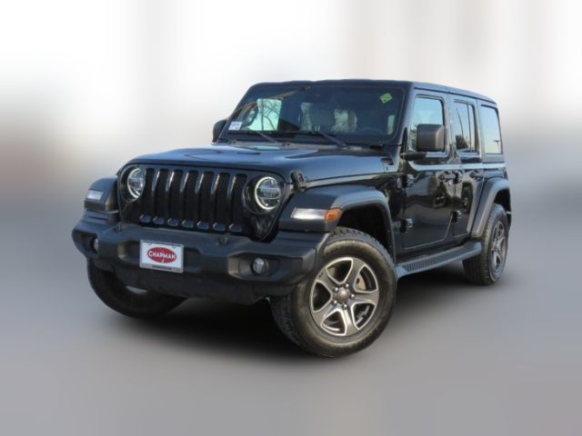 2020 Jeep Wrangler Unlimited Black and Tan