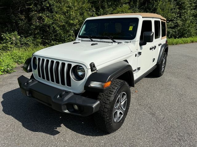 2020 Jeep Wrangler Unlimited Black and Tan