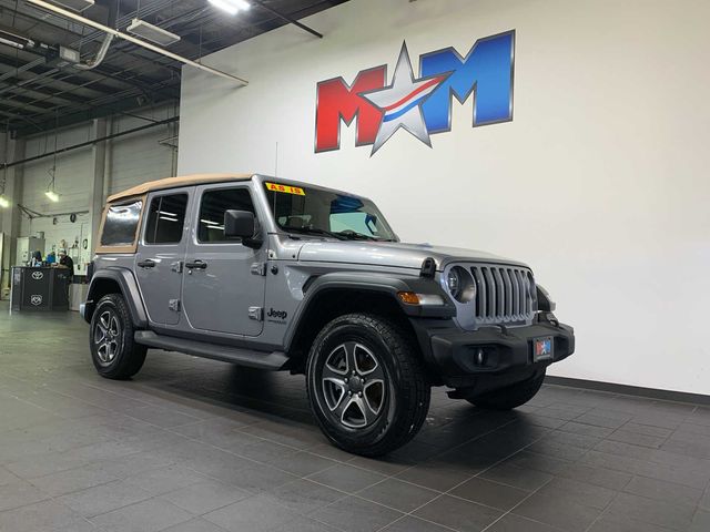 2020 Jeep Wrangler Unlimited Black and Tan