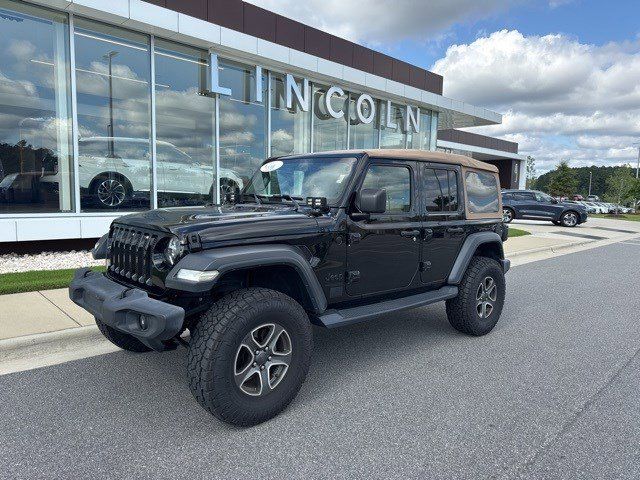 2020 Jeep Wrangler Unlimited Black and Tan