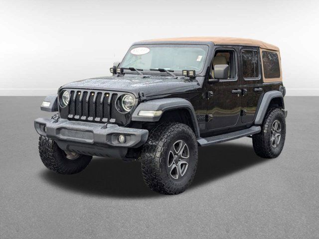 2020 Jeep Wrangler Unlimited Black and Tan