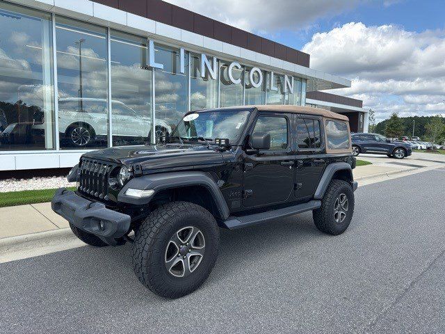 2020 Jeep Wrangler Unlimited Black and Tan