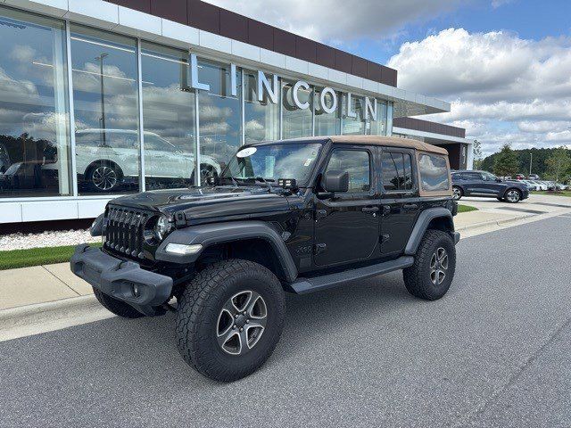 2020 Jeep Wrangler Unlimited Black and Tan