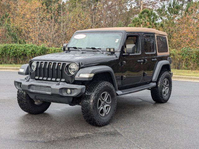 2020 Jeep Wrangler Unlimited Black and Tan