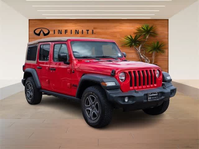 2020 Jeep Wrangler Unlimited Black and Tan