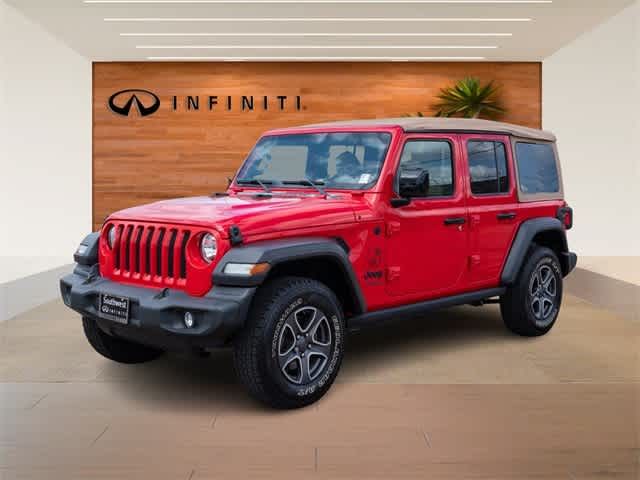 2020 Jeep Wrangler Unlimited Black and Tan