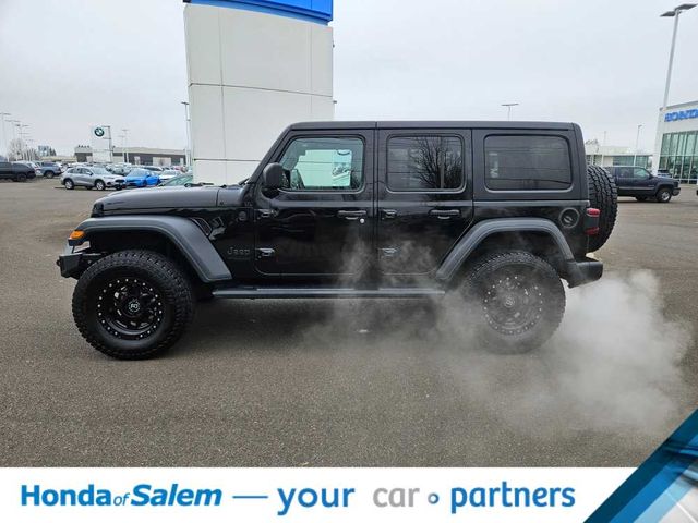 2020 Jeep Wrangler Unlimited Black and Tan