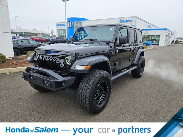 2020 Jeep Wrangler Unlimited Black and Tan