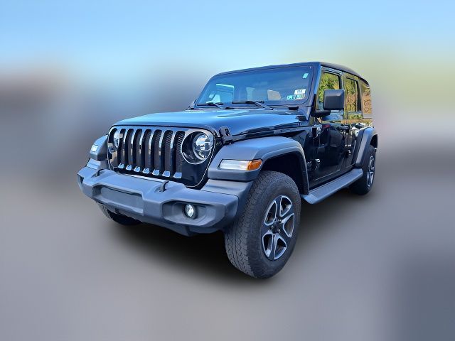 2020 Jeep Wrangler Unlimited Black and Tan