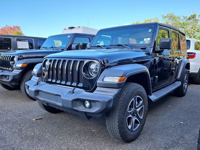 2020 Jeep Wrangler Unlimited Black and Tan