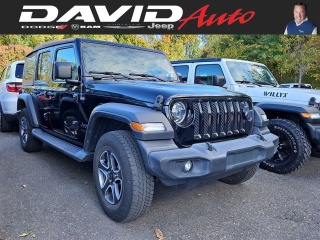 2020 Jeep Wrangler Unlimited Black and Tan