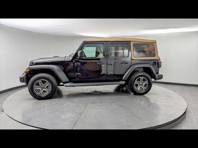 2020 Jeep Wrangler Unlimited Black and Tan