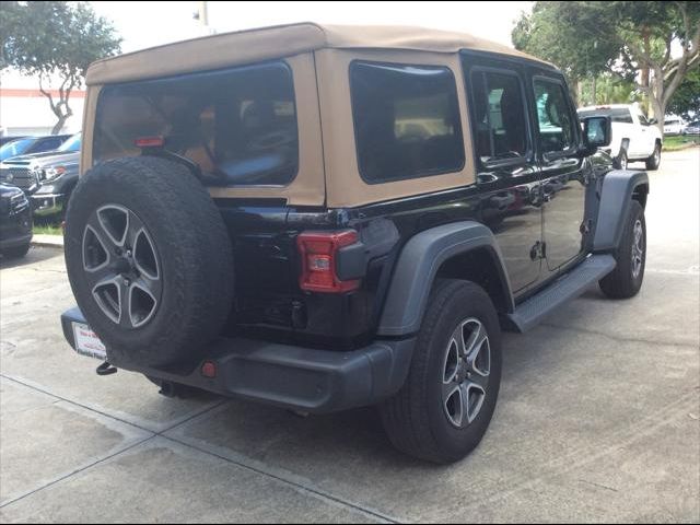 2020 Jeep Wrangler Unlimited Black and Tan