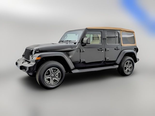 2020 Jeep Wrangler Unlimited Black and Tan