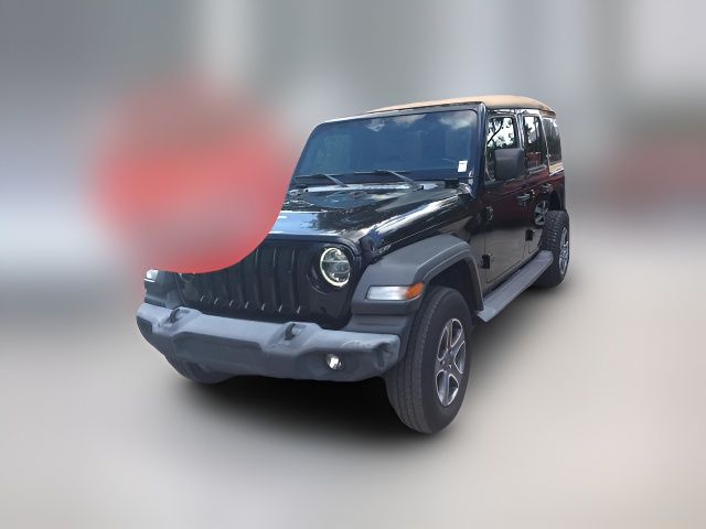 2020 Jeep Wrangler Unlimited Black and Tan