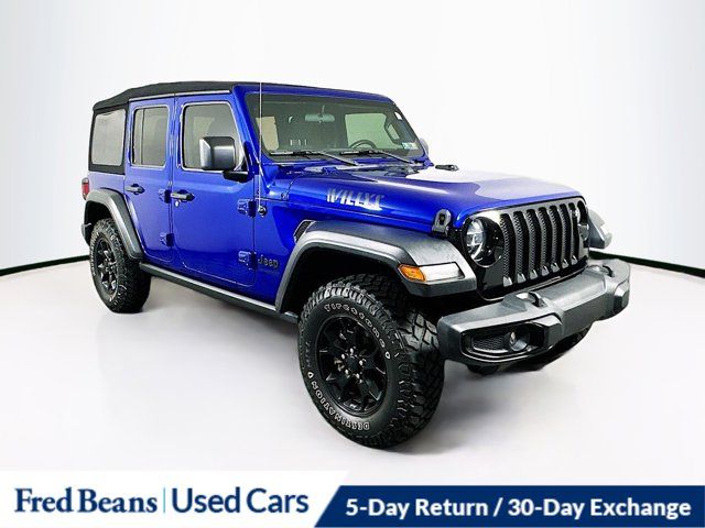 2020 Jeep Wrangler Unlimited Willys