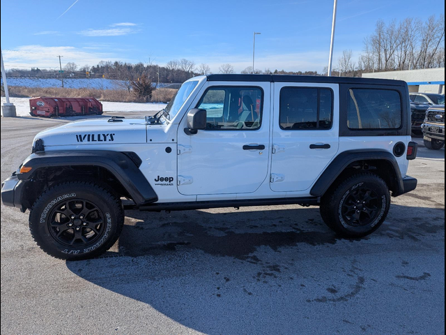 2020 Jeep Wrangler Unlimited Willys