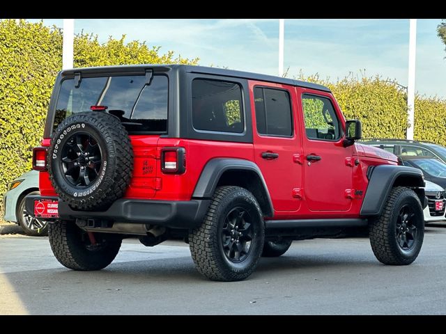 2020 Jeep Wrangler Unlimited Willys