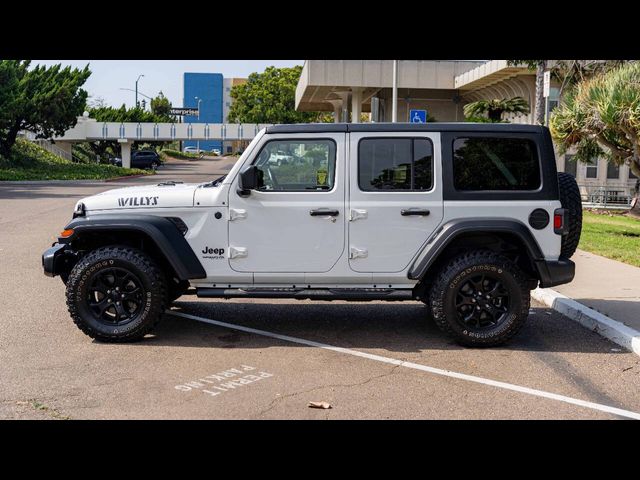 2020 Jeep Wrangler Unlimited Willys