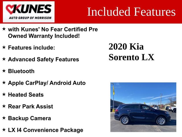 2020 Kia Sorento LX