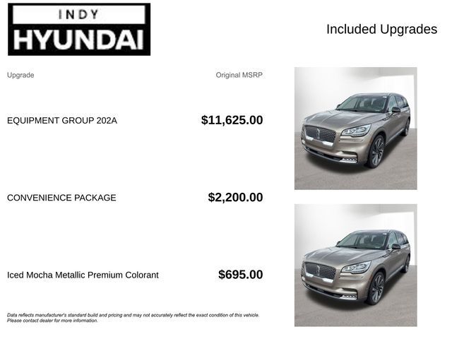 2020 Lincoln Aviator Reserve